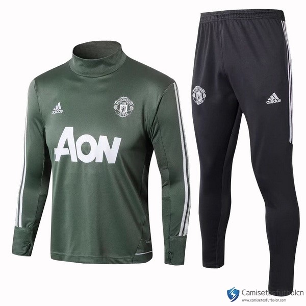 Chandal Manchester United 2017-18 Verde Blanco